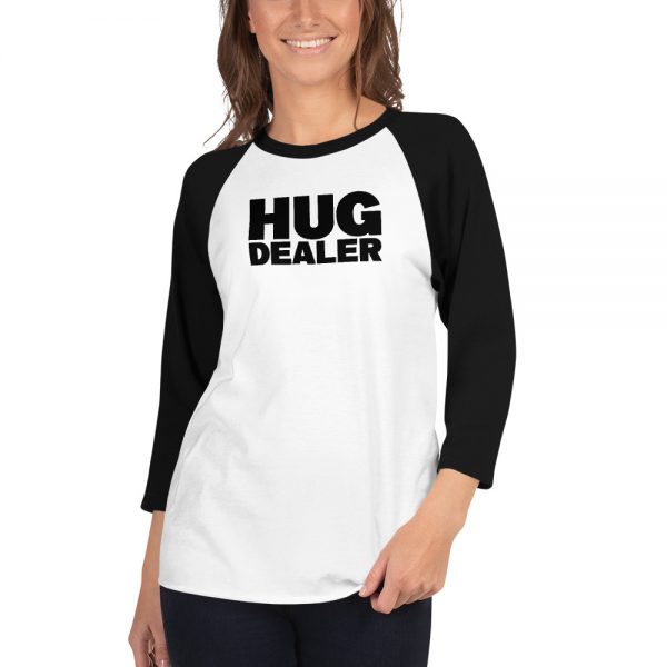 Hug Dealer 3/4 sleeve raglan shirt