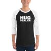 Hug Dealer 3/4 sleeve raglan shirt