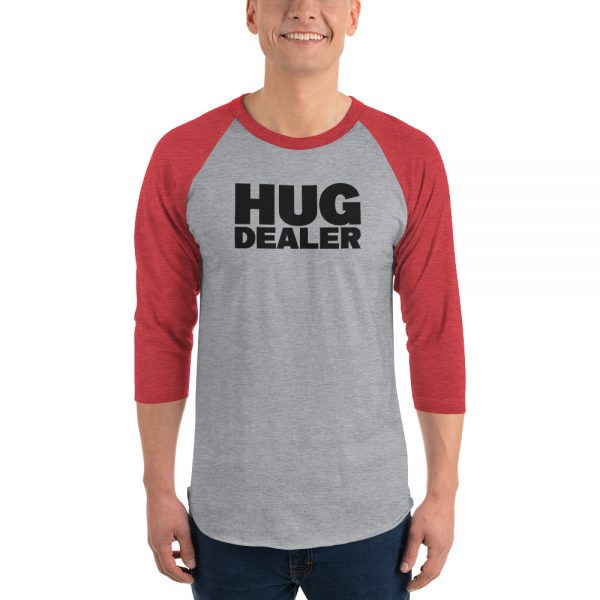 Hug Dealer 3/4 sleeve raglan shirt