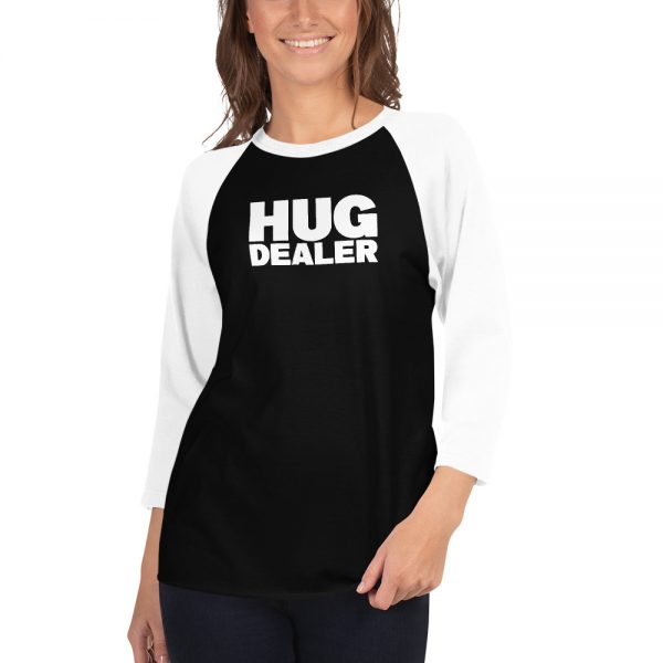 Hug Dealer 3/4 sleeve raglan shirt