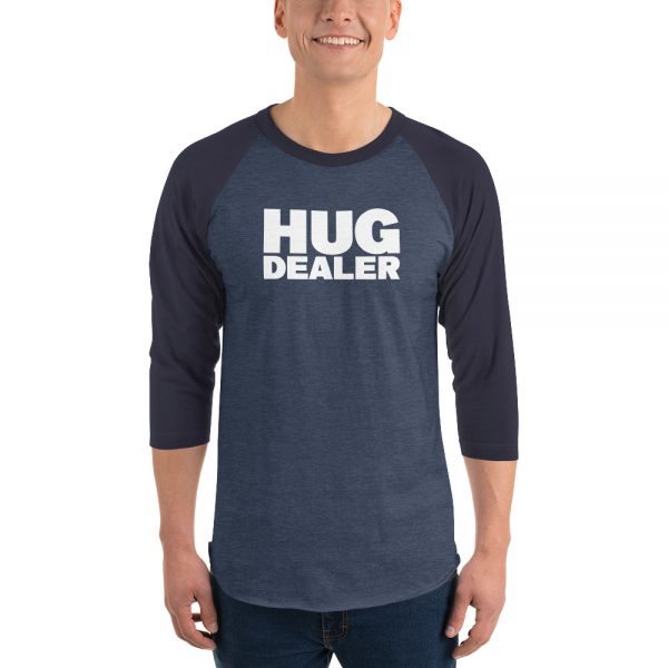 Hug Dealer 3/4 sleeve raglan shirt
