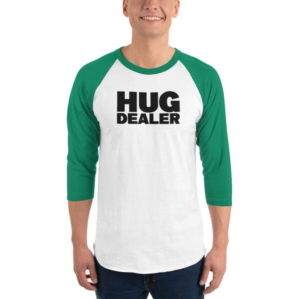 Hug Dealer 3/4 sleeve raglan shirt