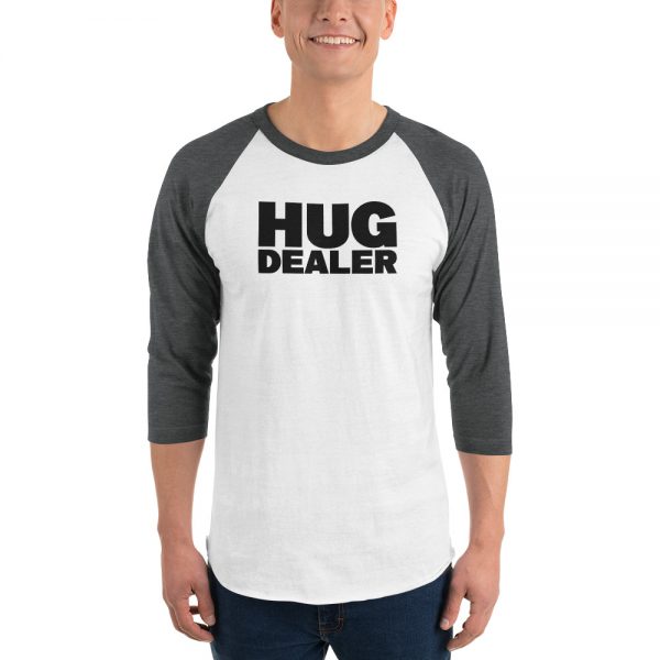 Hug Dealer 3/4 sleeve raglan shirt