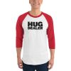 Hug Dealer 3/4 sleeve raglan shirt