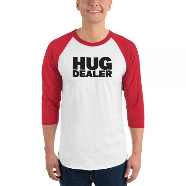 Hug Dealer 3/4 sleeve raglan shirt