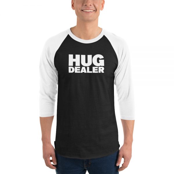 Hug Dealer 3/4 sleeve raglan shirt