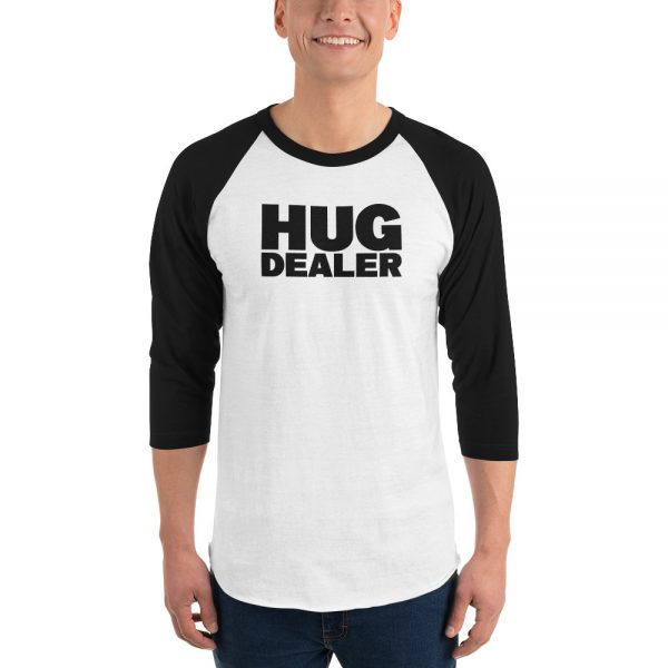 Hug Dealer 3/4 sleeve raglan shirt