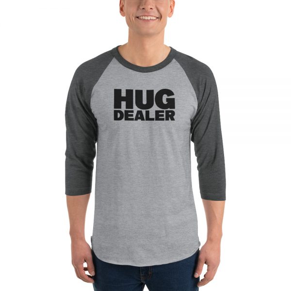 Hug Dealer 3/4 sleeve raglan shirt