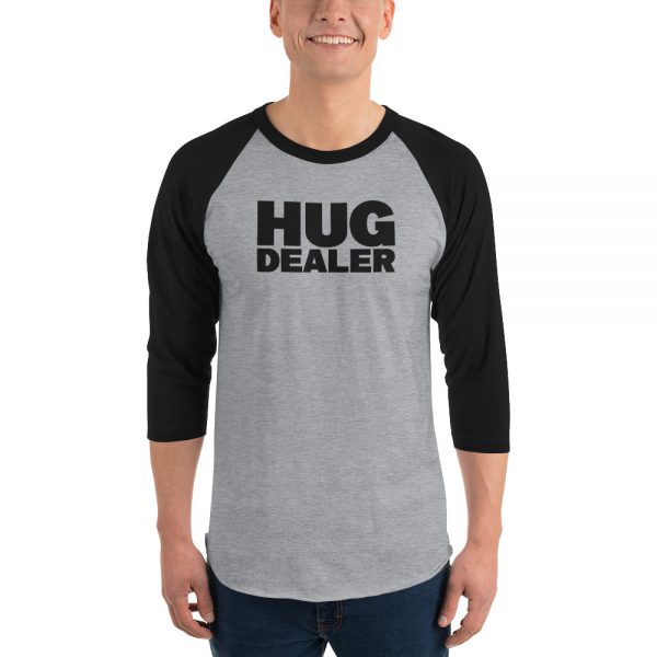 Hug Dealer 3/4 sleeve raglan shirt