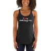 I Love To Make Boys Cry Women's Racerback Tank