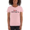I Love To Make Boys Cry Women's short sleeve t-shirt