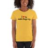 I Love To Make Boys Cry Women's short sleeve t-shirt
