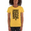 I Workout Because I Really Really Like Beer Women's short sleeve t-shirt