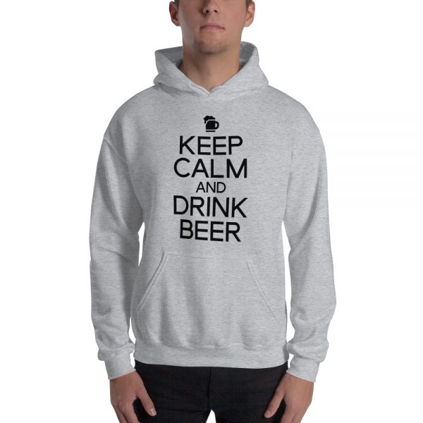 Keep Calm And Drink Beer Unisex Hoodie