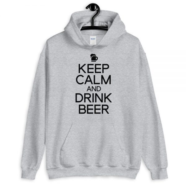 Keep Calm And Drink Beer Unisex Hoodie