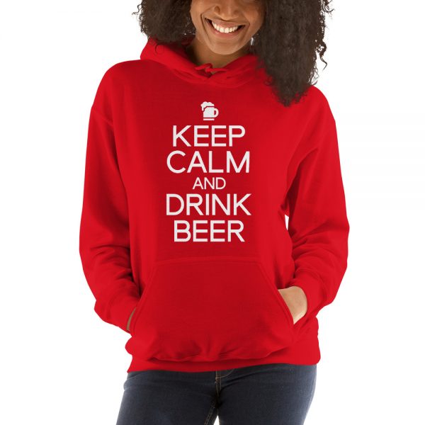 Keep Calm And Drink Beer Unisex Hoodie
