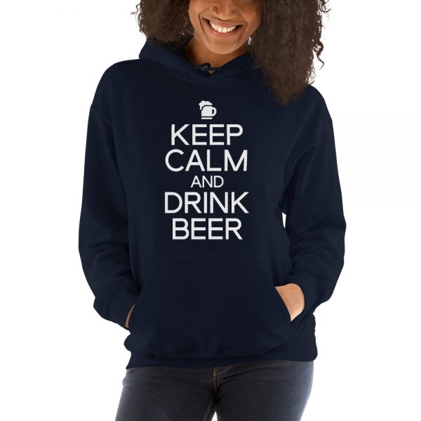 Keep Calm And Drink Beer Unisex Hoodie