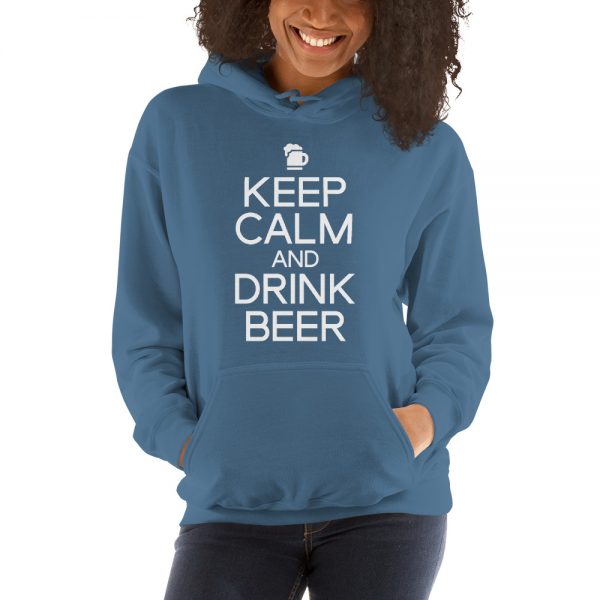 Keep Calm And Drink Beer Unisex Hoodie