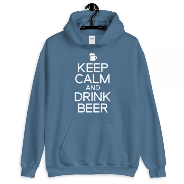 Keep Calm And Drink Beer Unisex Hoodie