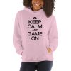 Keep Calm And Game On  Unisex Hoodie
