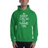 Keep Calm And Game On  Unisex Hoodie