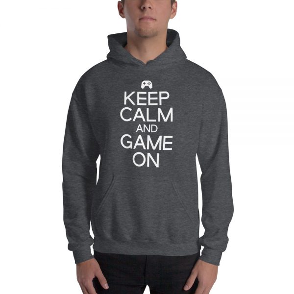 Keep Calm And Game On  Unisex Hoodie