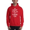 Keep Calm And Game On  Unisex Hoodie
