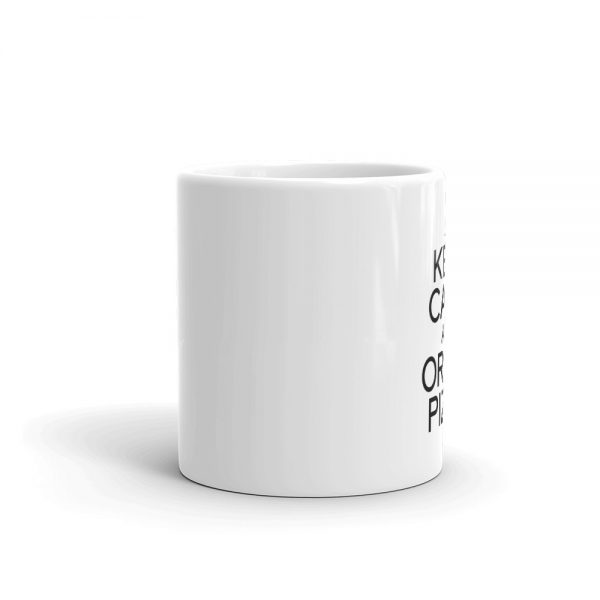 Keep Calm And Order Pizza Mug
