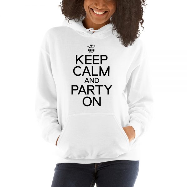 Keep Calm And Party On Unisex Hoodie