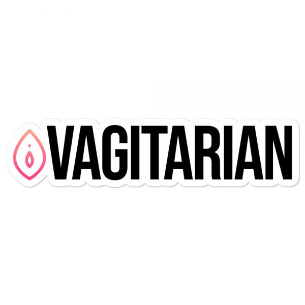 Vagitarian Bubble-free stickers